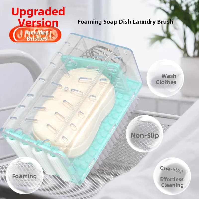 New Dispenser of Flavour in Foam Monopezzo with Drainage, Hand-Free Washing, Dress Bubbles, Two-in-One with Container, Creative Home Tool