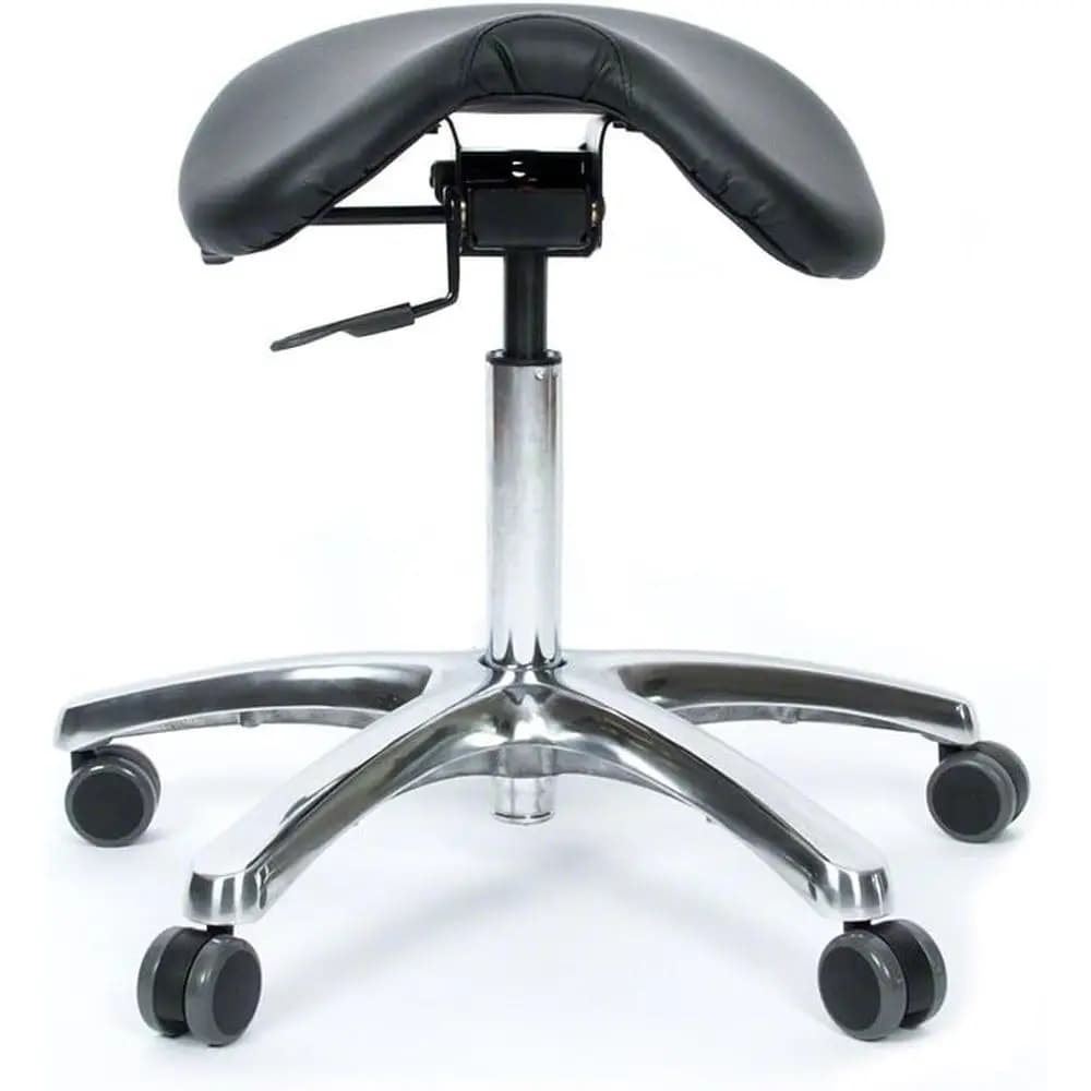 Ergonomic Back Support Stool with Gel Seat - Alleviate Lower Back Pressure, Enhance Seating Posture