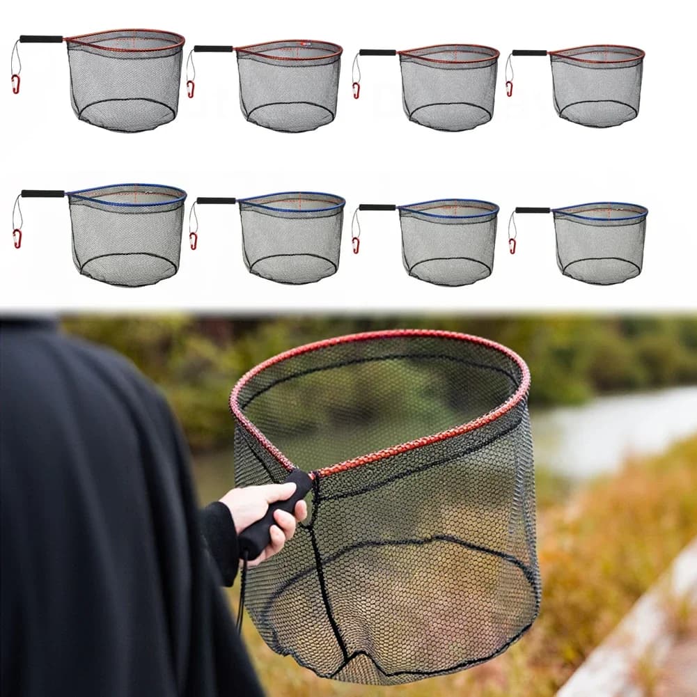 Set Guadino da Pesca con Manico Telescopico Pieghevole per Trota e Pesce Gatto - Estensibile per Cattura e Rilascio in Acqua Dolce