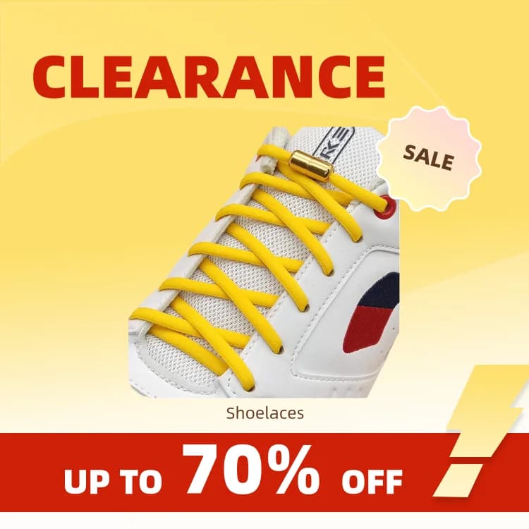 Stretch laces for sneakers Clearance 21 Colors No Tie, with round metal closure, laces without knot, ready in 1 second to wear and remove.