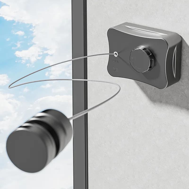 Stainless Steel Retractable Dryer, Extractable Space Protector for Home Use
