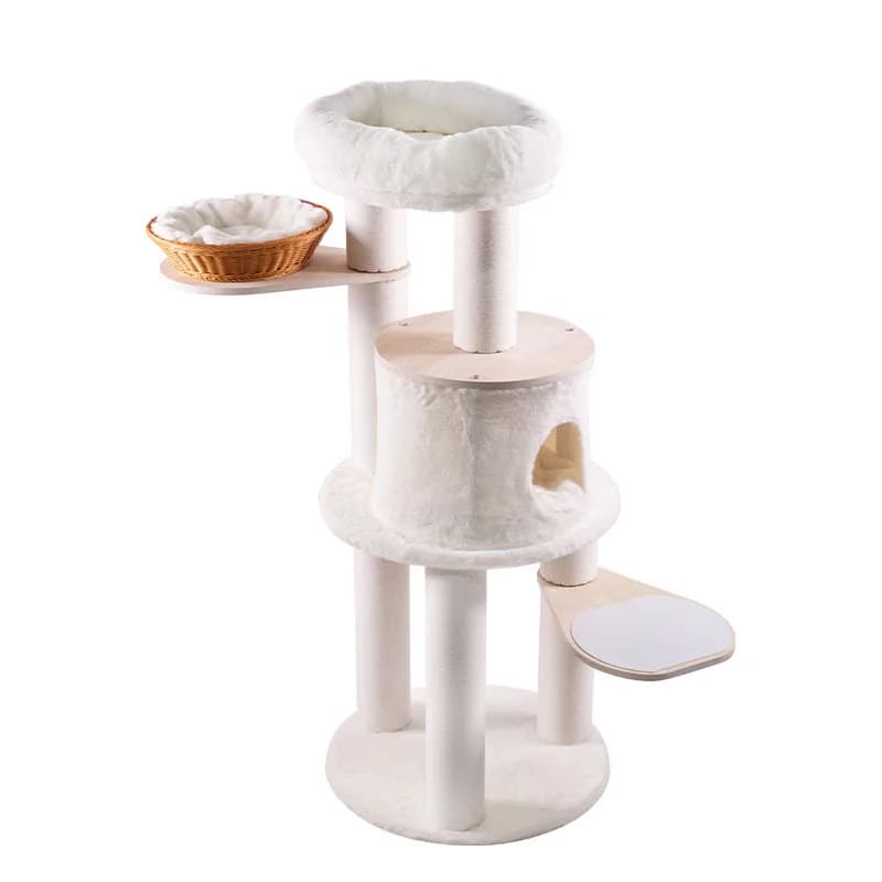 Telaio per arrampicata premium per gatti Nido per gatti Telaio per arrampicata su scaffale per albero per gatti Occupia un'area Speciale personalizzato in fabbrica per CT-059