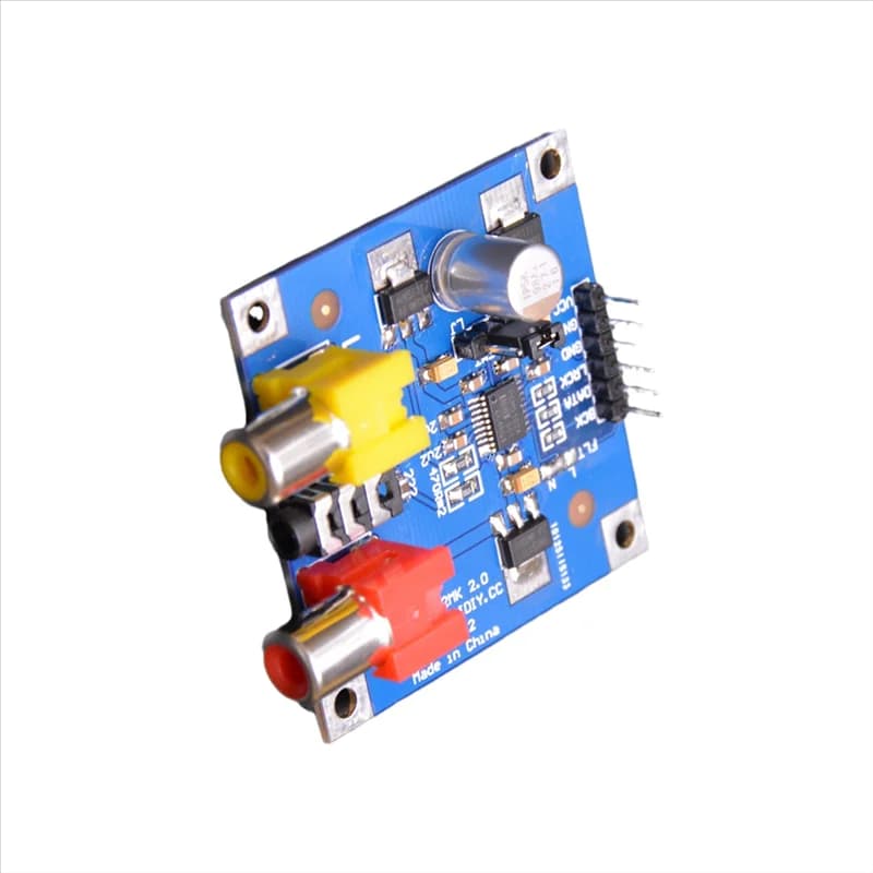 【Cavo USB-C】 Uscita audio Scheda di decodifica DAC PCM5102A Modulo lettore I2S a 32 bit 384 Khz per Raspberry Pi