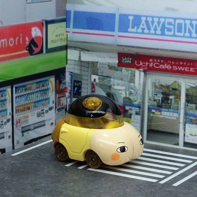 Takara Tomy Dream Tomica N.162 Butt Detective Car Modellino in Scala in Lega Pressofusa Veicolo da Collezione