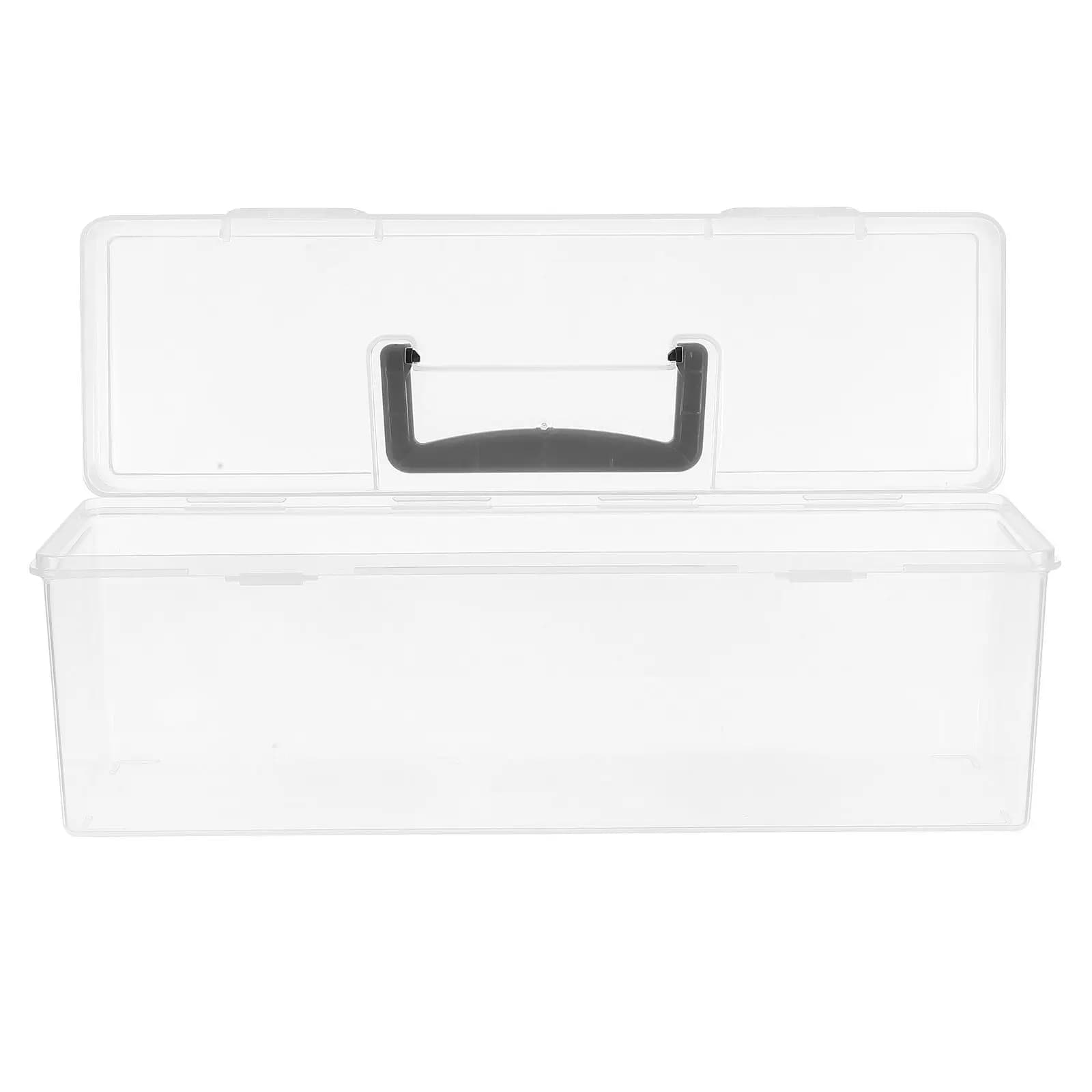Transparent Plastic Seed Organizer Storage Box Portable Compact Design for Garden Seeds Storage Vegetable Flower Plant Seed