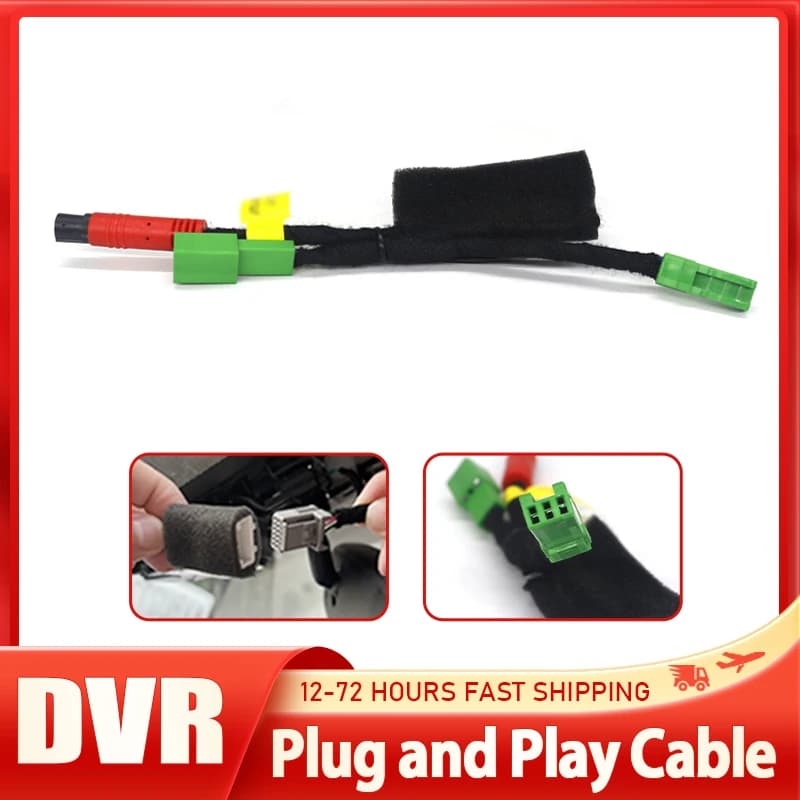 Plug and Play Sensore Pioggia Cavo di Alimentazione per Auto DVR Dash Cam per Volvo XC60 XC90 XC40 per Volvo S60 S90 per Volvo V60 V90 V70 V40