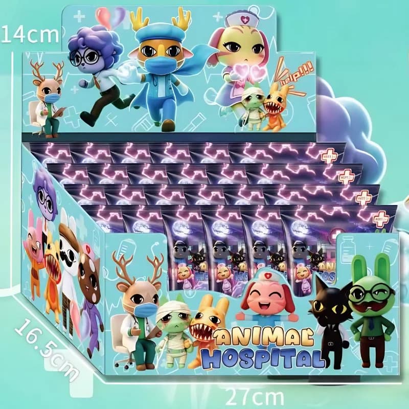 Animal Hospital Series Figurine Blind Box Anime Medical Staff Animal Trendy Game Peripheral model figurine toy Christmas gift