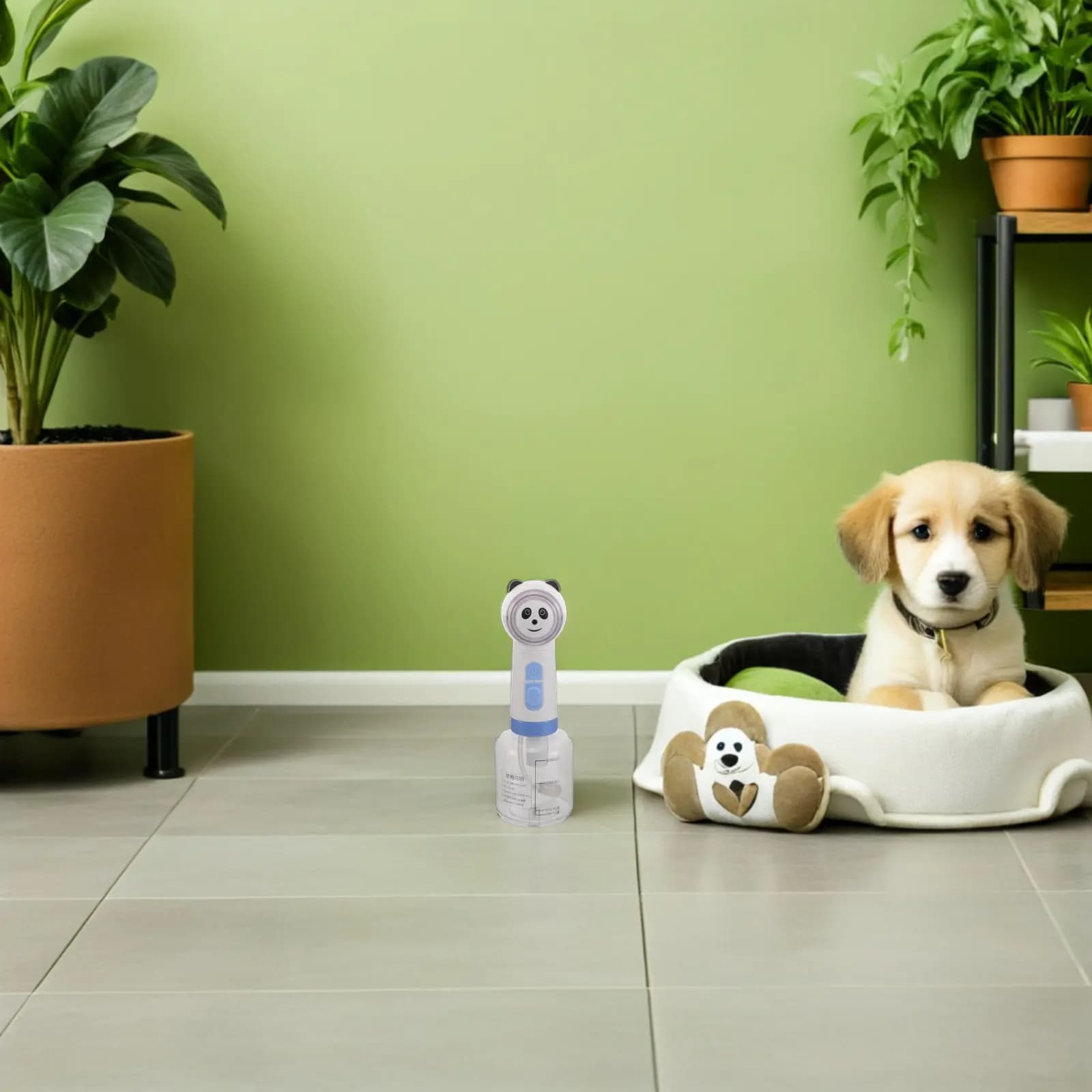Pet Shampoo Foaming Machine Panda Design Handheld Foaming Soap Dispenser Dog Cat Bath Shampoo Foamer Pet Bath Frother