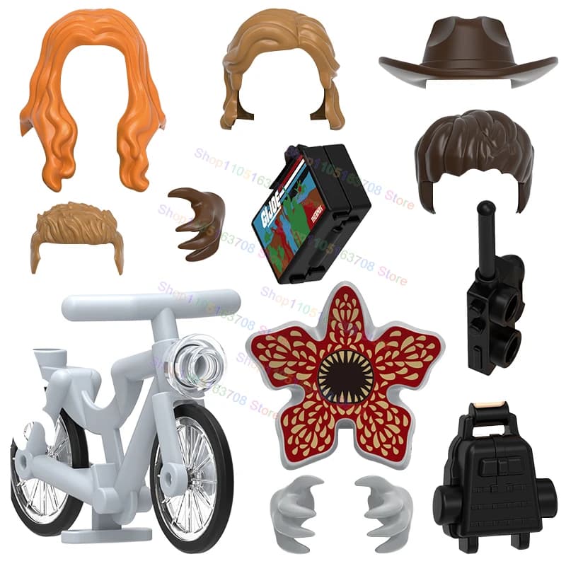 NUOVO Set di Personaggi Anime e Cartoni Animati, Miniature Creative da Assemblare, Action Figure da Collezione, Giocattoli Regalo G0193