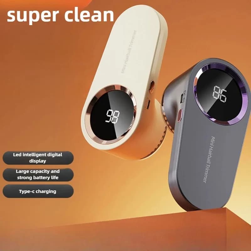 Levapelucchi Elettrico Portatile Ricaricabile USB con Motore ad Alta Velocità per Rimozione di Palline e Pelucchi da Maglioni, Vestiti e Peli di Animali Domestici