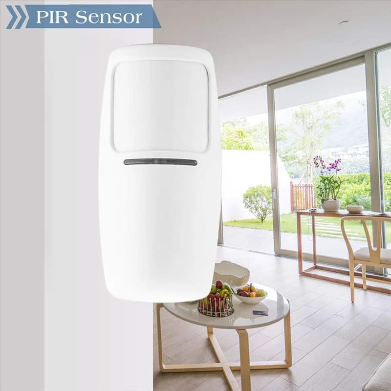 B04B-WIFI Tuya Sirena di sicurezza domestica Allarme Suono Stroboscopico Avviso flash Wireless 433 Sensore di movimento Porta Detecto Alexa Compatibile US Pl