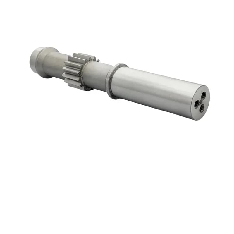 Wear Resistant Rapier Drive Box Gear Shaft 15 Teeth 307mm 3 Holes for Weaving Machine