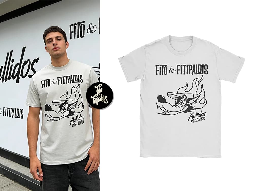 Nuova T-shirt da uomo Fitipaldis con stampa grafica, girocollo estivo, stile street, essenziale, alla moda, top a maniche corte da donna