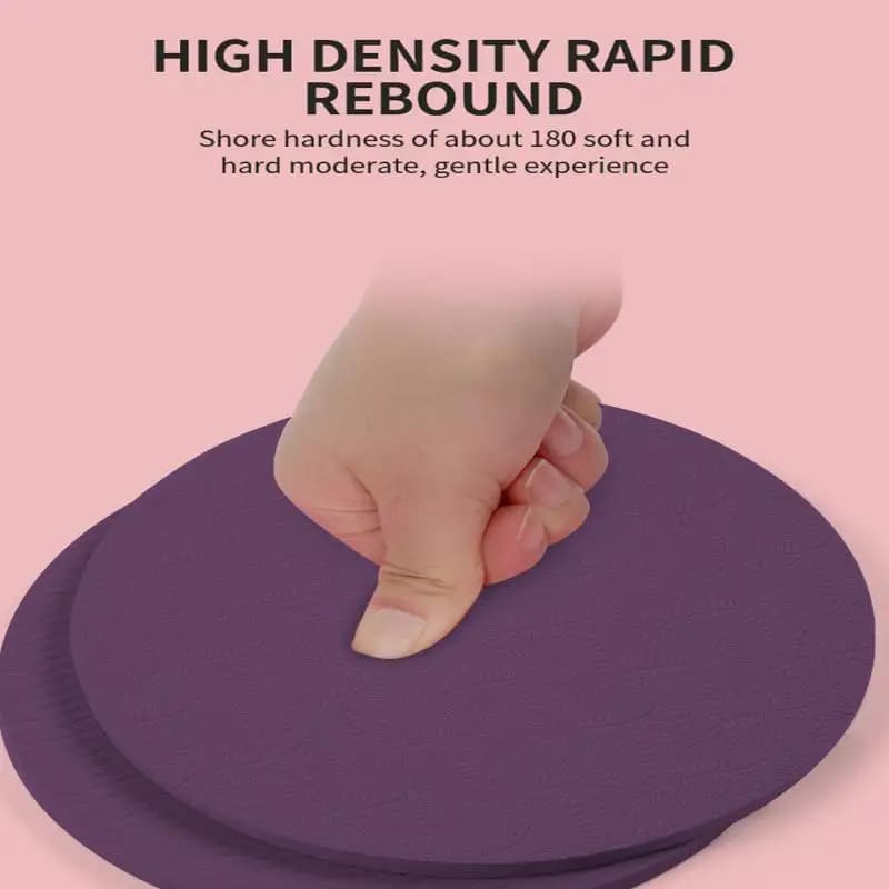 Offerta Speciale: Set di Due Ginocchiere Spesse per Yoga e Pilates, Extra Imbottite per Ginocchia, Gomiti, Polsi e Mani