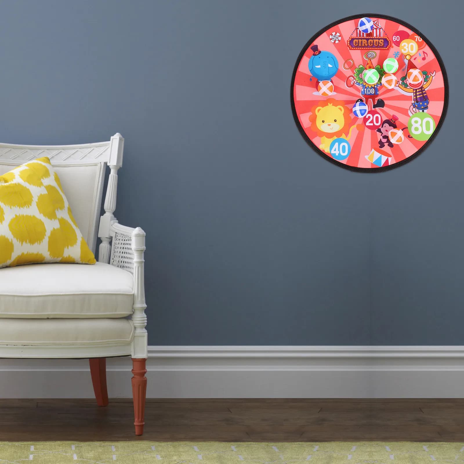 Set di Giochi con Palle Appiccicose per Bambini, Sicuro per Interni ed Esterni, Gioco Familiare per Concentrazione, Coordinazione Occhio-Mano e Riconoscimento Colori
