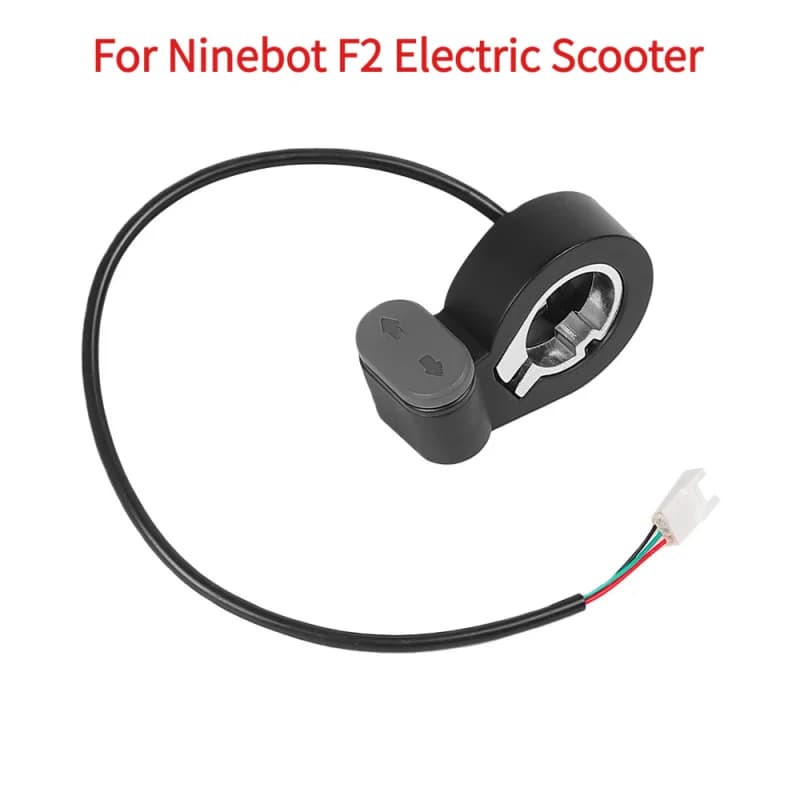 Interruttore Originale per Indicatori di Direzione Sinistro e Destro per Monopattino Elettrico Ninebot F2, Pulsante di Controllo Luce Indicatrice, Parte di Ricambio
