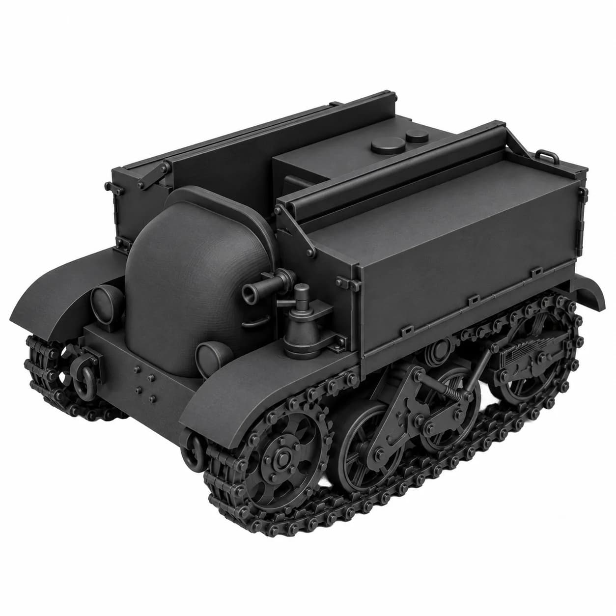 SSMODEL1/72/ 1/100 1/144 1/200 Multi-Scale Soviet Vanguard Artillery Tractor Tank Resin Model Kit TSS1440016