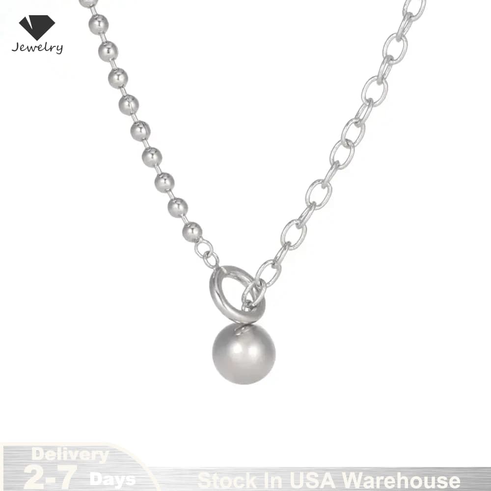 Collane in argento sterling 925 per donna Collana a catena intrecciata Collana con ciondolo a forma di cuore con serratura cava Collane Gioielli Spedizioni dagli Stati Uniti