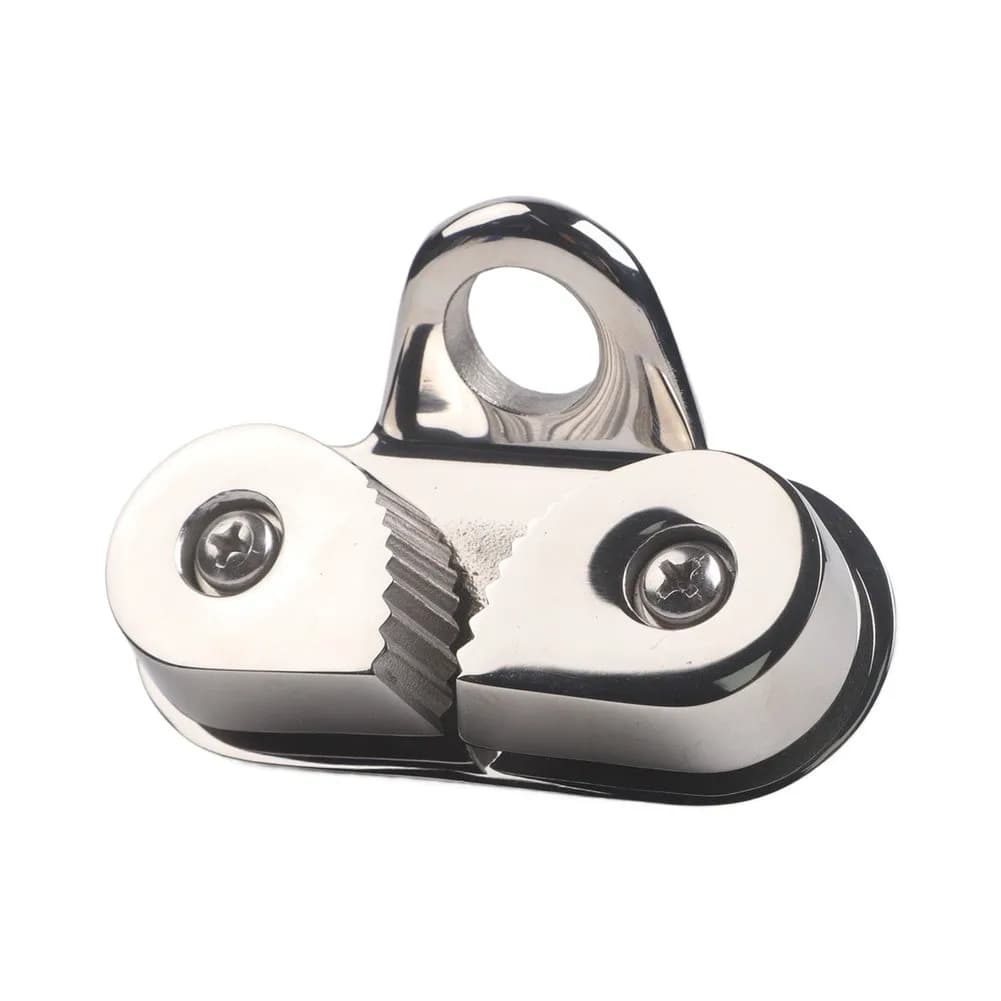 5x38mm 316 Stainless Steel Rope Clamp Cam Cleat For 6-15mm Wire Rope Marine Yacht Boat Hardware Fitting
