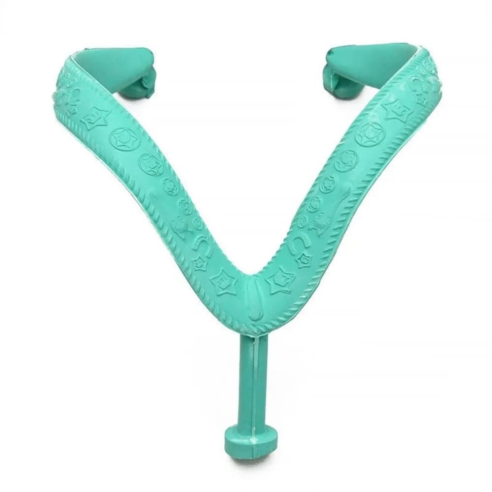 1 Paio di Cinturini di Ricambio per Sandali Thai Style, Clip a Tre Punti in Gomma Monocolore, Accessori Resistenti all'Usura per Infradito