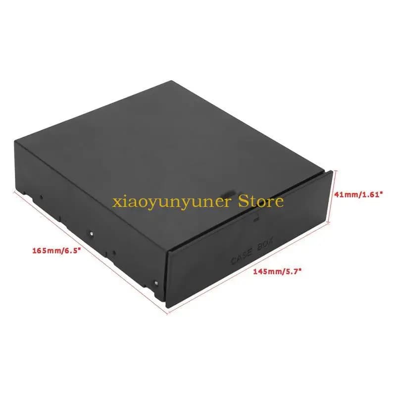 P9JB Enclosure esterno da 5,25 "Disco rigido HDD Rimpasto per cassetti vuoti Mobile Fit per adattatori per cavi per computer PC