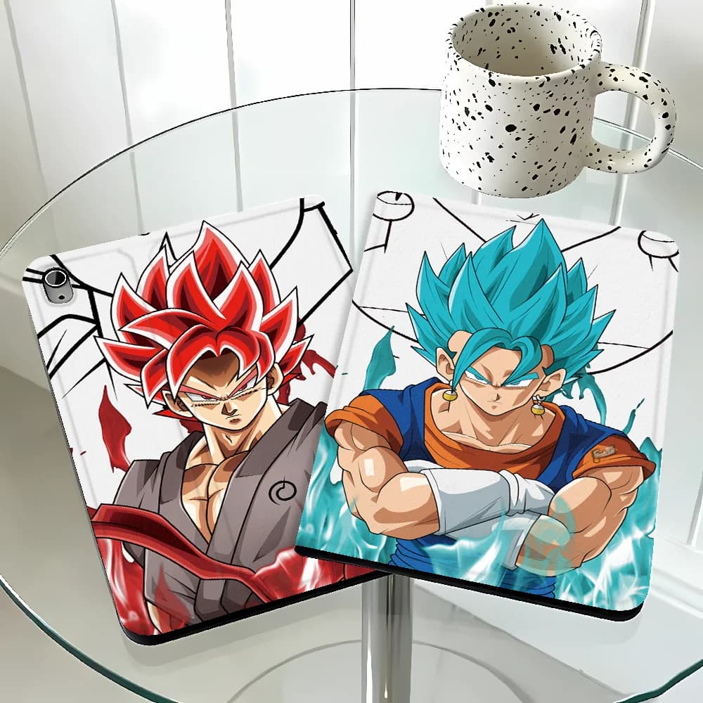 With Pencil Holder Case for Samsung Galaxy Tab S10FE S9 FE S7 S8+ A11 A9Plus S11 S10 Plus A7 Lite A8 S9+ S10 Lite D-Dragons Ball
