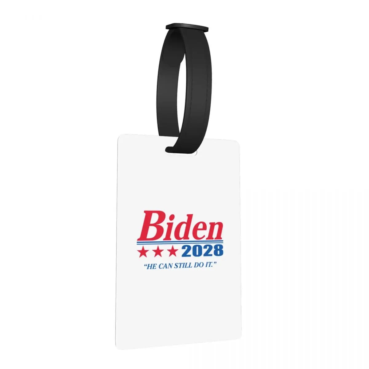 Etichette per Bagagli Biden 2028, Accessori per Valigie, Targhette per Bagagli da Viaggio, Porta Etichette con Nome e Indirizzo