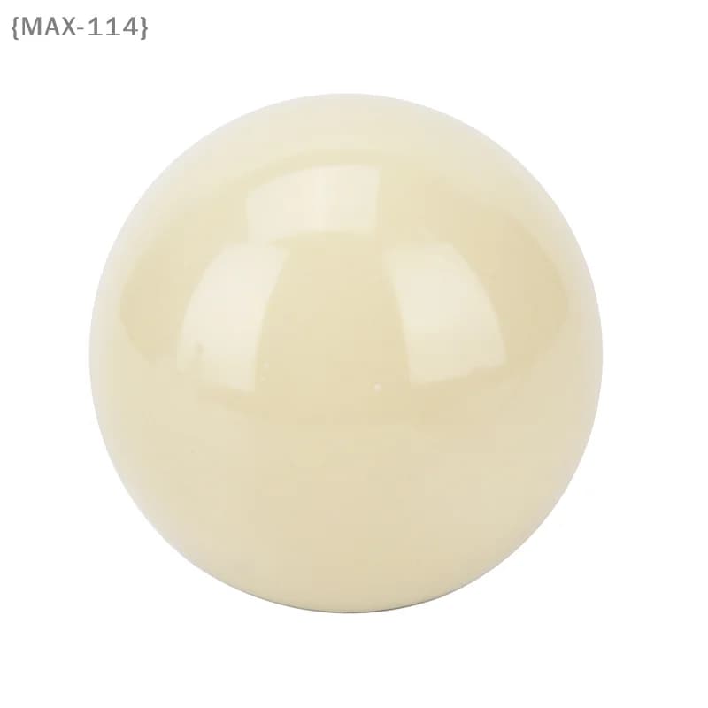 【MAX114M3】1 palla da biliardo bianca, palla da allenamento per biliardo, palla da snooker, palla da cue ball per 57,2 mm