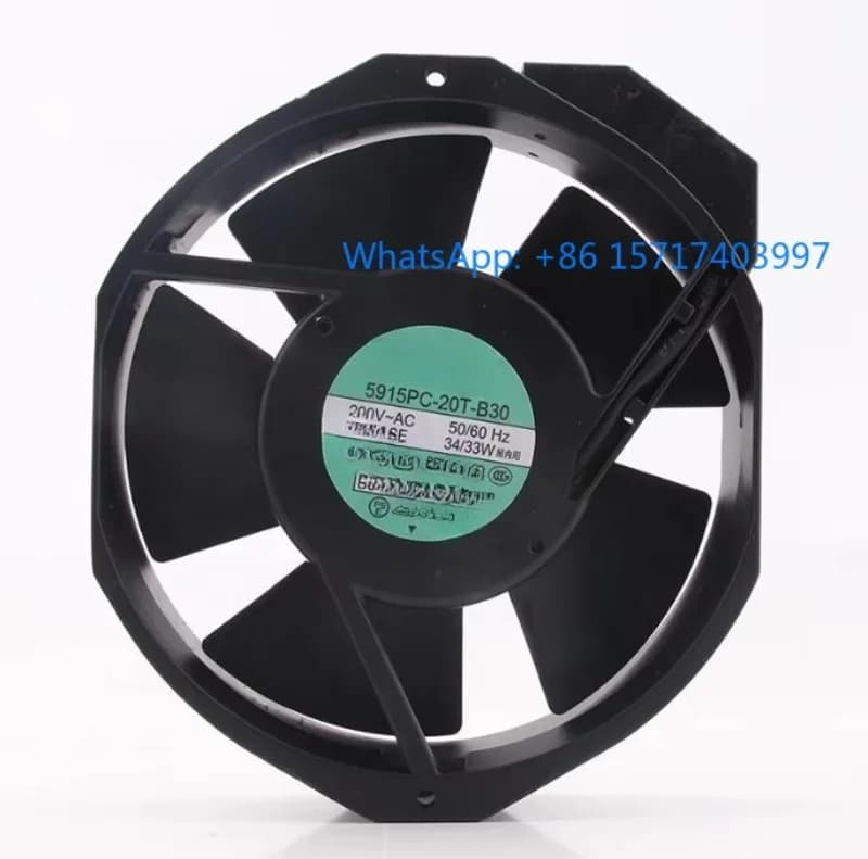 Ventola di raffreddamento 200V 50/60hz 34/33W 17CM 172X150X38MM 17238 A-luminum Telaio AC 5915PC-20T-B30
