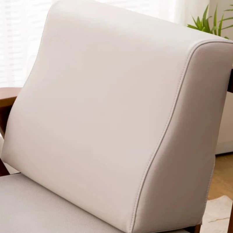 Cuscino Ergonomico a Forma di S per Schienale Divano, Cuscino Traspirante in Pelle per Testiera Letto, Supporto Lombare Confortevole per Casa e Ufficio