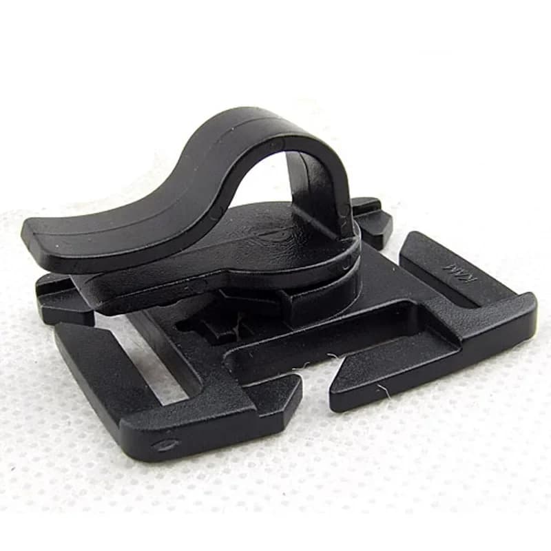 2/4Pcs Rotatable Molle Hydration Tube Clip Water Bladder Drinking Straw Hose Trap For Camelbak Water Pack Webbing Accessory