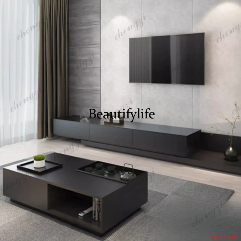 Supporti TV Minimalisti, Scaffale Universale per Gamer, Tavolino TV di Design, Supporto TV per Corridoio e Salone, Mobili in Stile Cinese