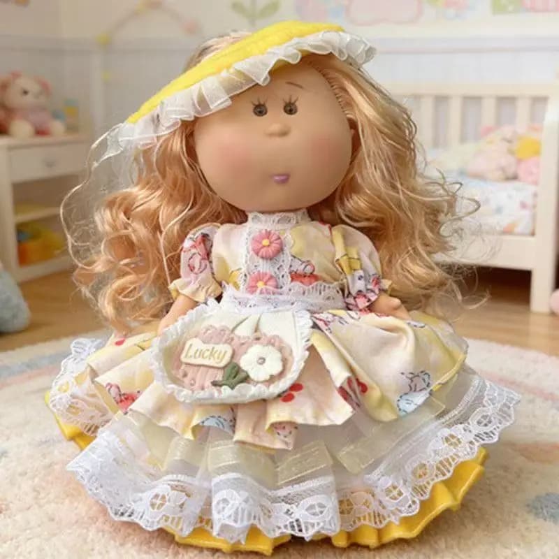 Set di Vestiti Stile Scolastico per Bambola MIA 24cm, Abiti Autunno-Inverno per Bambola di Peluche Potato, Accessori