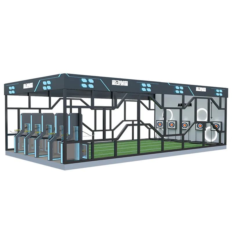 Commercial Mobile Digital Sports Target Indoor Archery Bow Arrow Set Amusement Park Tide Play Shooting Hall Equipment