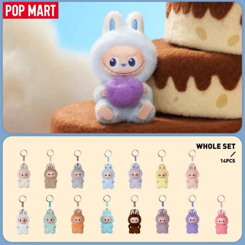 POP MART LABUBU THE MONSTERS PIN FOR LOVE Series Vinile Peluche Ciondolo Cieco Scatola Giocattoli Kawaii Anime Action Figure Sorpresa Mistero