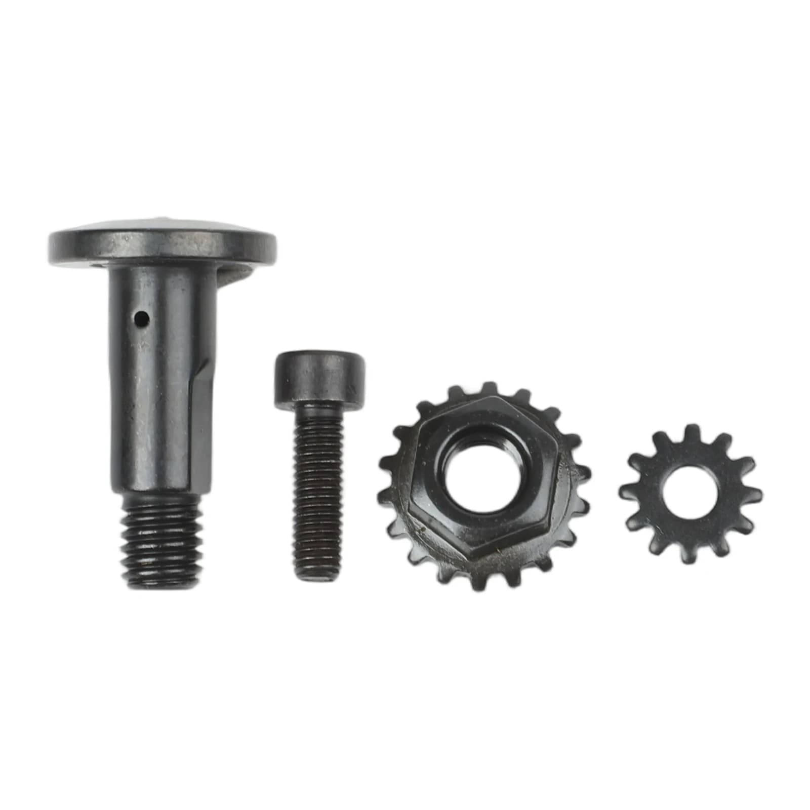 Universal screws for pruning shears, central shaft with lock, bimetallic material, for garden shears, cutters, repair tools