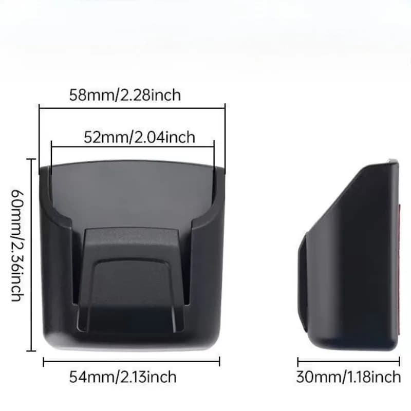 Organizzatore per Chiavi Auto e Schede, Scatola Porta Telecomando da Cruscotto, Adatto per 2 Pezzi, Elegante