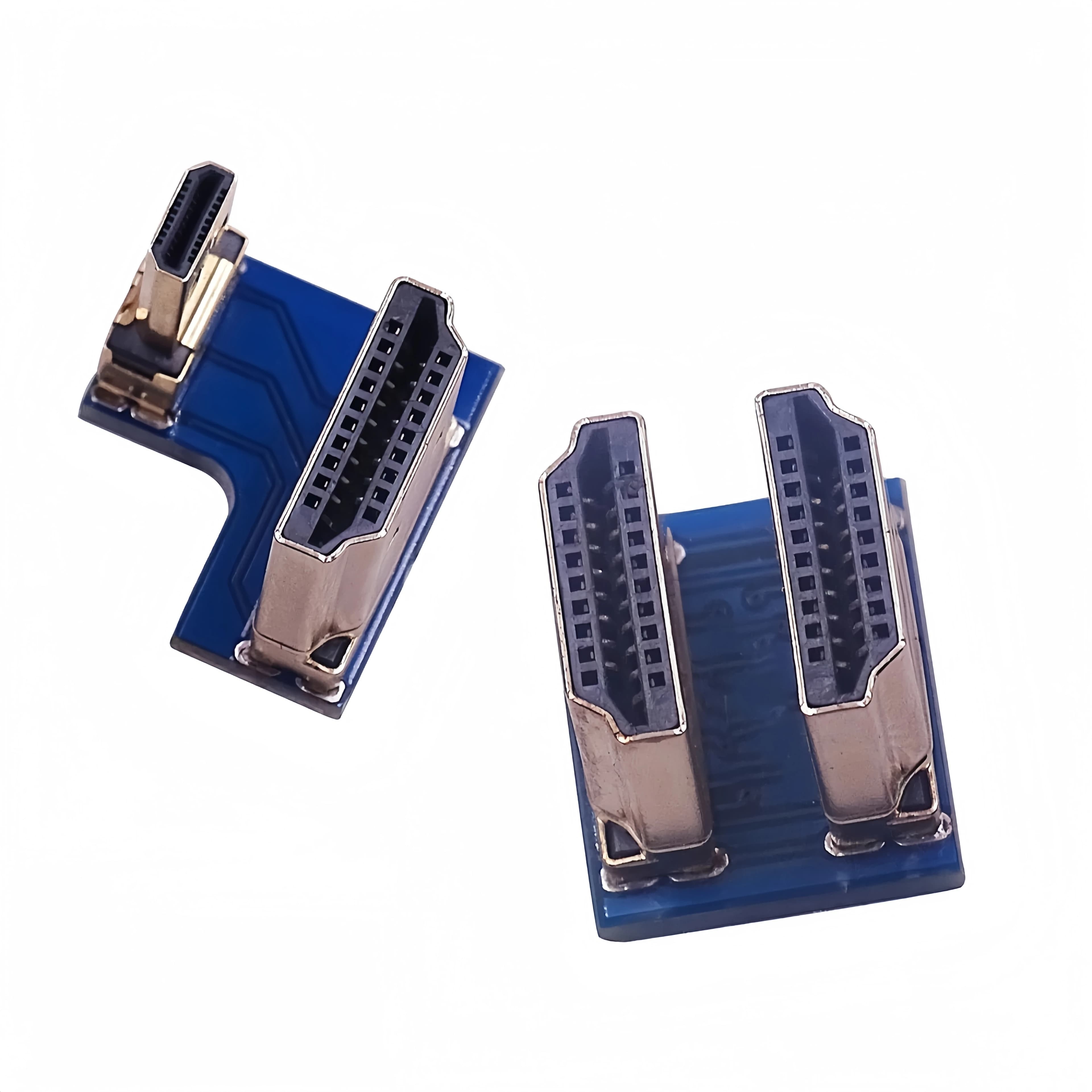 Convertitore da HDMI a Micro HDMI 1080P adattatore maschio a maschio per Display Touchscreen LCD Raspberry Pi 3/4 HDMI