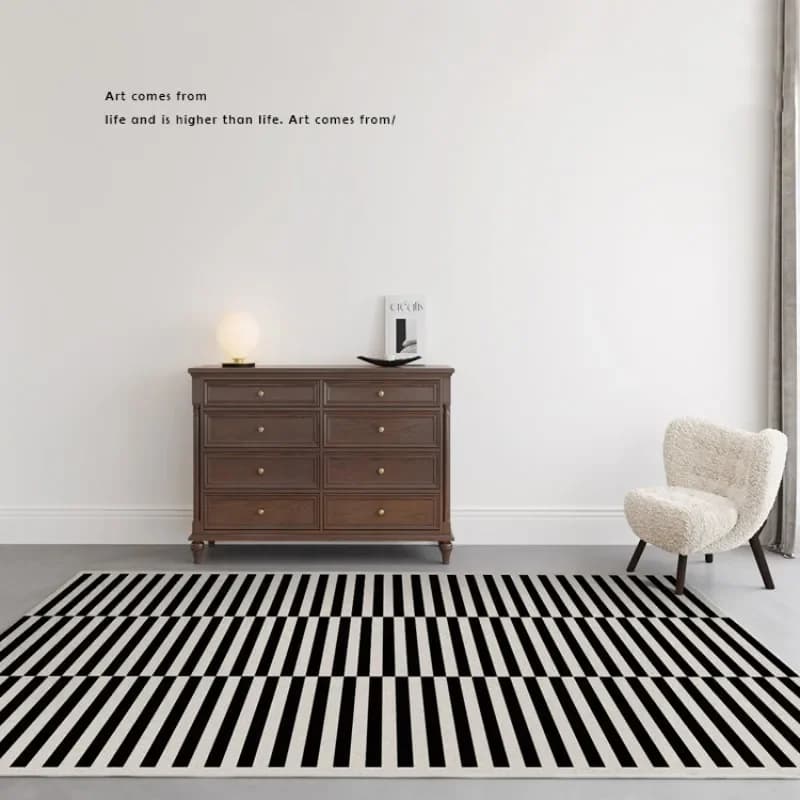 Decorazione moderna e semplice del soggiorno Tappeto geometrico Tappeti da salotto di ampia area Tappeto morbido e soffice antiscivolo Tappetino per ingresso bagno