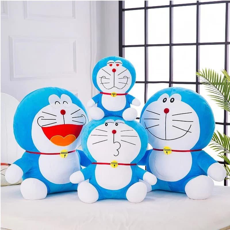 Doraemon 70 cm Kawaii Peluche Stand By Me Carino Peluche Ripiene Bambola Cartoon Gatto Animale Divano Letto Cuscino Giocattolo Regali Di Natale Giocattoli