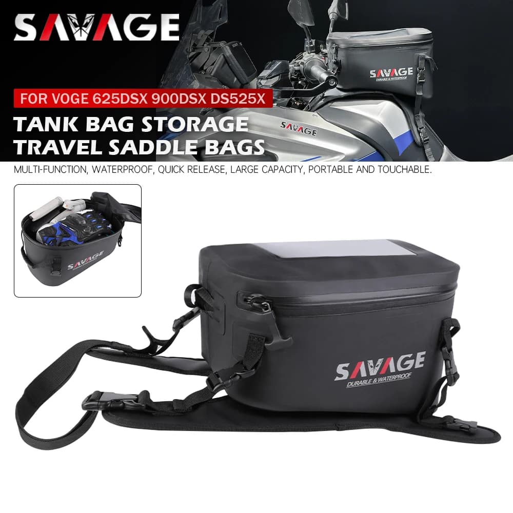 525 625 900 DSX DS900X Borsa da serbatoio per VOGE DS625X DS525X Valico 525DSX Moto da corsa Carrier Bagagli Zaino Sella Borsa degli attrezzi