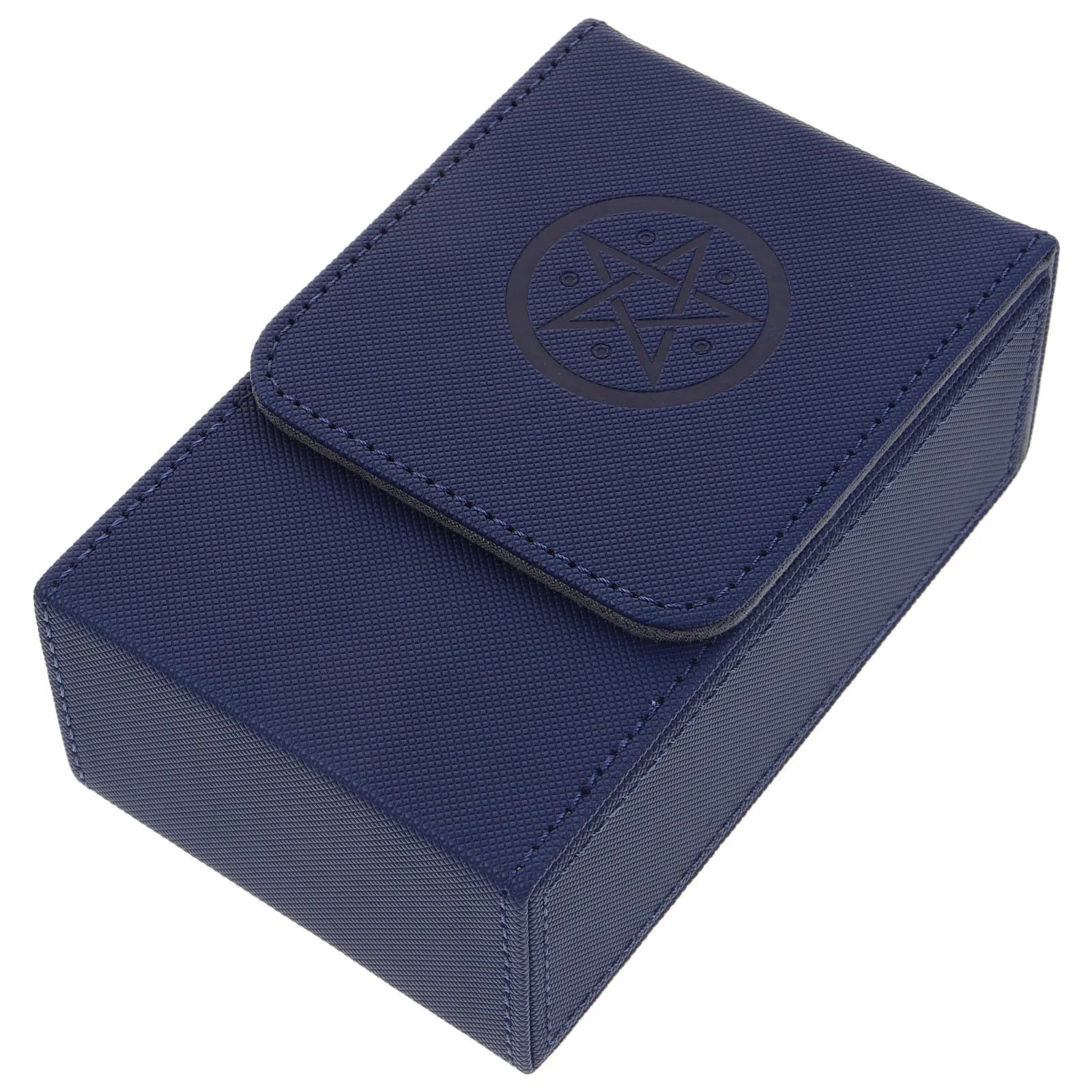 Scatola porta carte dei Tarocchi in PU, organizer portatile per carte, diario, buste, cartoline, assegni, custodia per giochi