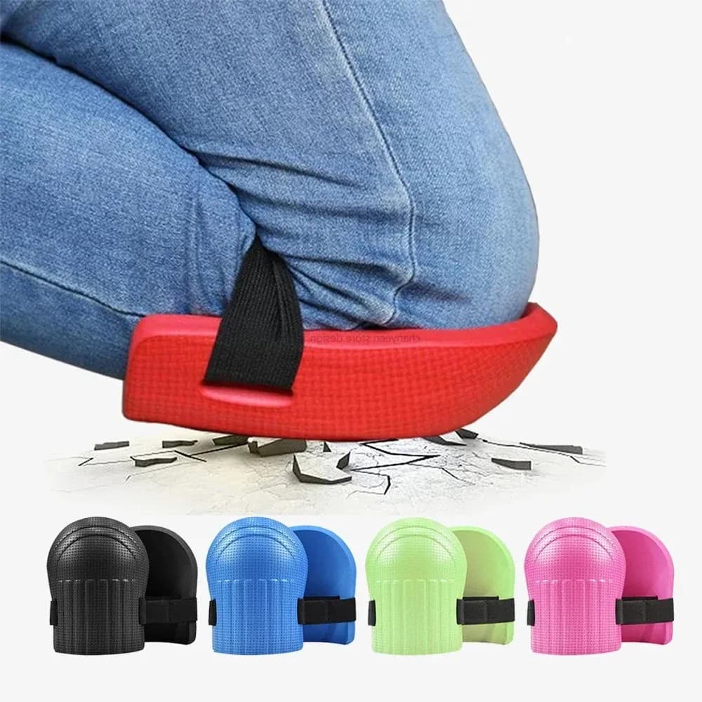 2 pcs professional knee guard, knee paste, floor, wall, tile, manual fixing, workers, gardening, construction tools