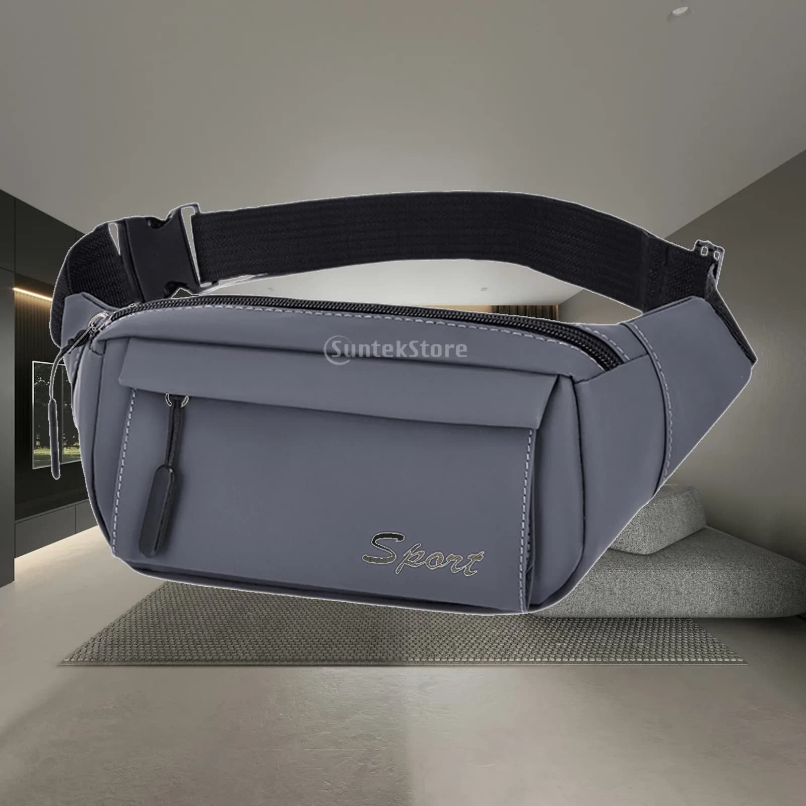 Fanny Pack Daypack Fashion Crossbody Bag Pouch Stylish Causal Belt Bag Shoulder Bag for Running Workout Outdoor Biking Camping
