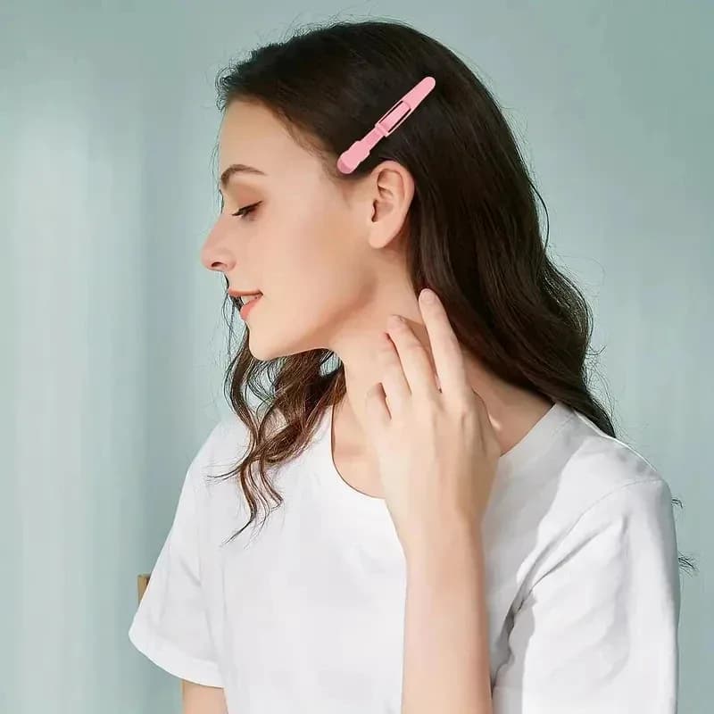 ​ ​ 5-30 Pezzi Clip a Coccodrillo Clip per Capelli in Plastica Antiscivolo Nero/Rosa/Bianco Durevole Forcina Accessori per Lo Styling dei Capelli Unisex ​