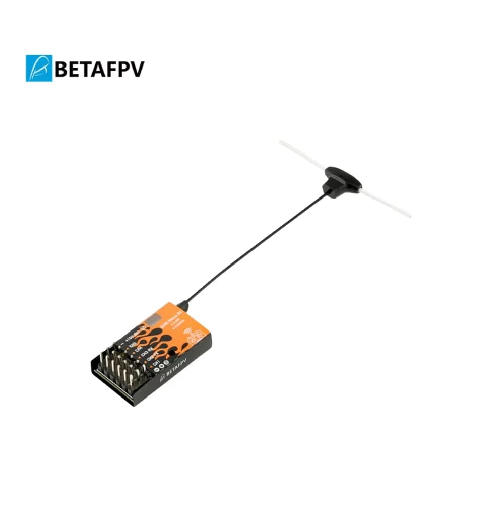 BETAFPV ELRS Micro Receiver RC 2.4G 5 Channel PWM/CRSF 5V~9V Output For Long-Distance Fixed-Wing Helicopter Ship Model Car DIY