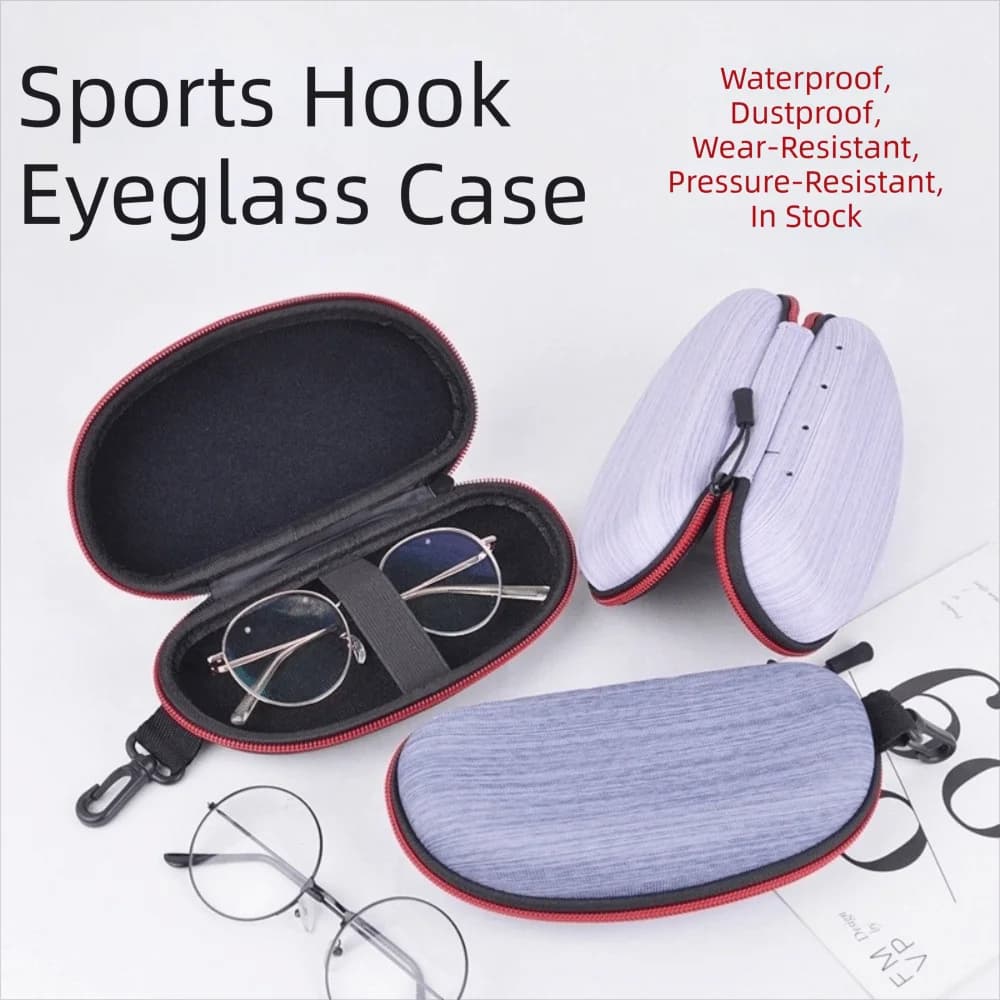 Large Capacity EVA Glasses Case EVA Hard Shell Eyewears Storage Box Anti-splash Water Anti-scratch Swim Goggles Case for Swim