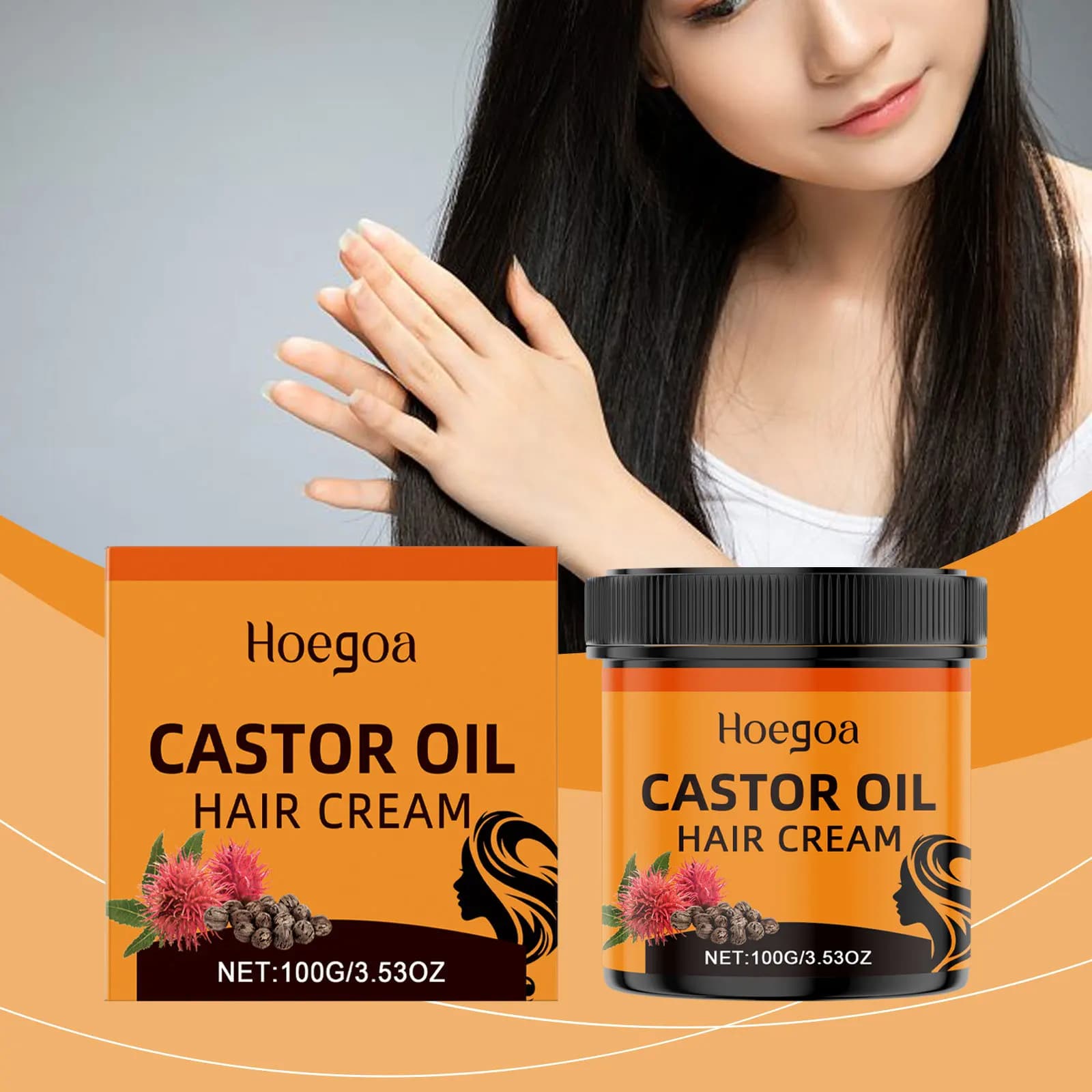 HOEGOA Hair Repairs Hair Mask Biotin Collagen Keratin Hair Treatment Hair Balm Hair Essential Oil Nutrition for Hair Dry