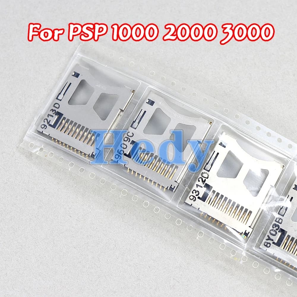 20 Pezzi Ricambio Slot per Scheda di Memoria, Lettore, Supporto, Presa, Parti di Riparazione per Sony PSP 1000 2000 3000 PSP1000 PSP2000 PSP3000