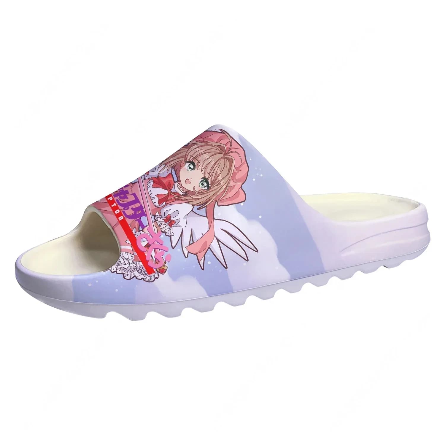 Cardcaptor Sakura - Ciabatte personalizzate con suola morbida, zoccoli da casa, scarpe da bagno antiscivolo per uomo, donna e teenager